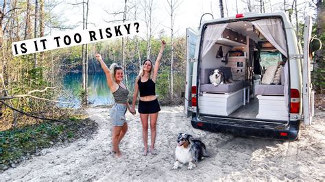 lesbians outside|Lesbians in Camper Vans .